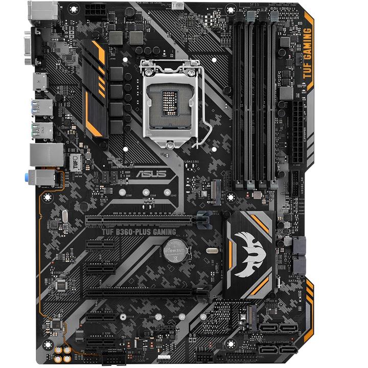 مادربرد ایسوس مدل TUF B360-PLUS GAMING ASUS TUF B360-PLUS GAMING Motherboard